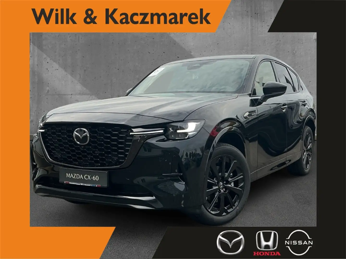 Mazda CX-60 3.3 AT AWD Homura Plus P-GSD Matrix Bose 360 Schwarz - 1