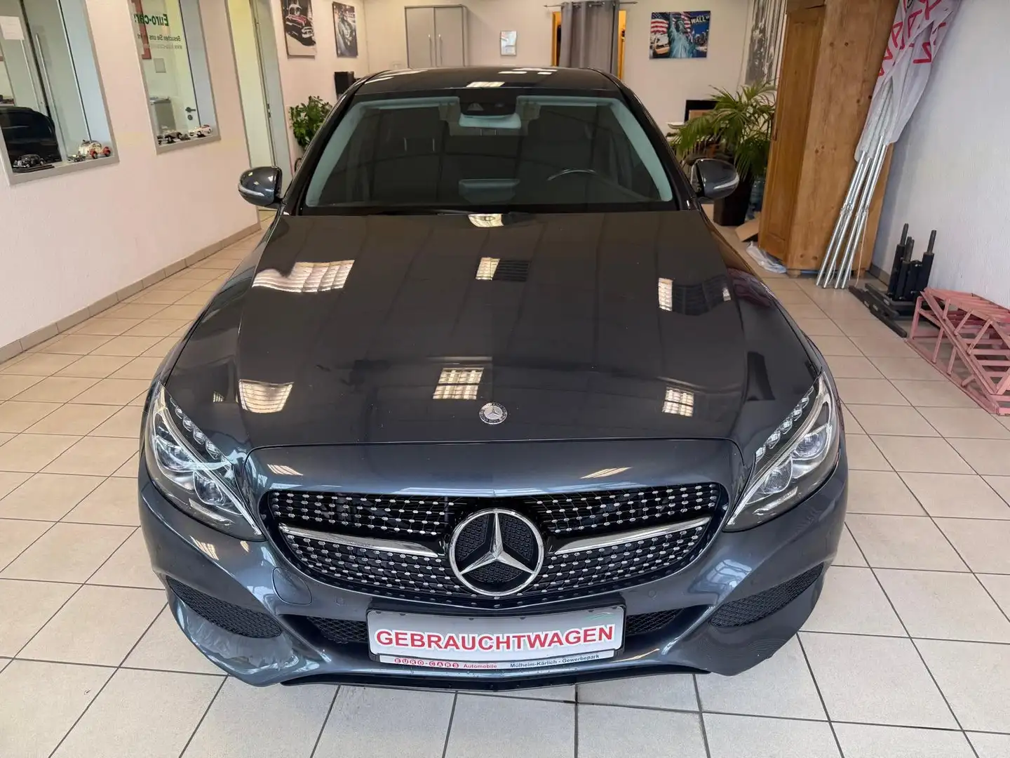 Mercedes-Benz C 220 C -Klasse Lim.C 220 BlueTec / LED/AHK/NAV Grijs - 2