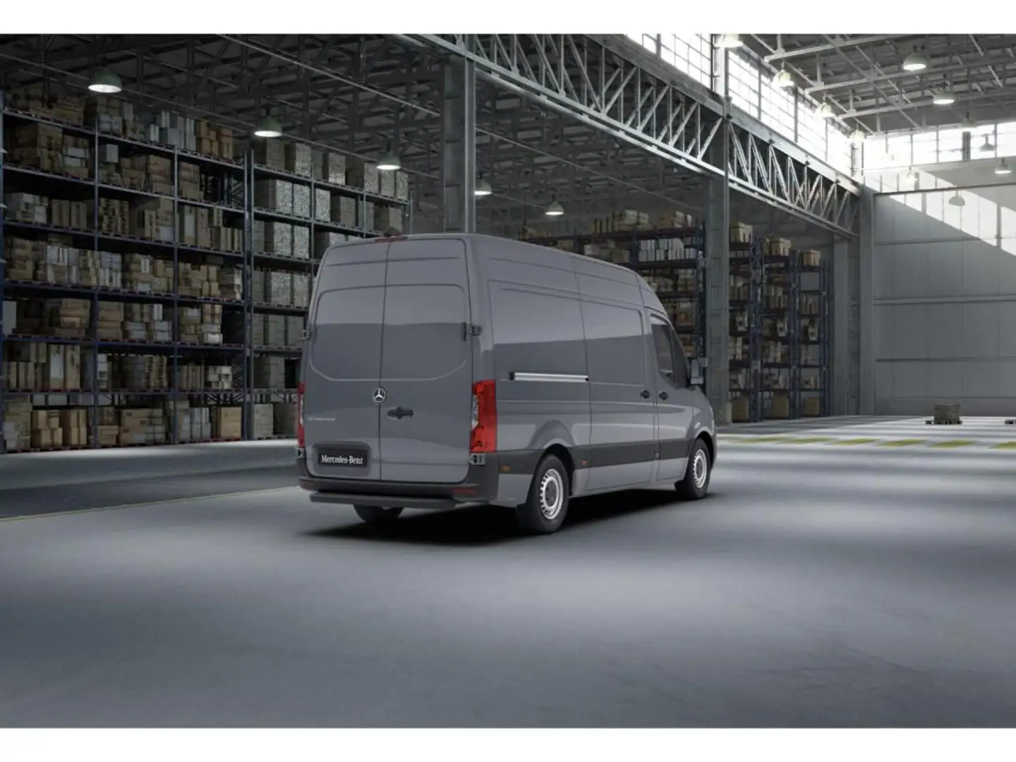 Mercedes-Benz Sprinter 319 CDI 360° Kamera LED MBUX TEMPOMAT Grau - 2
