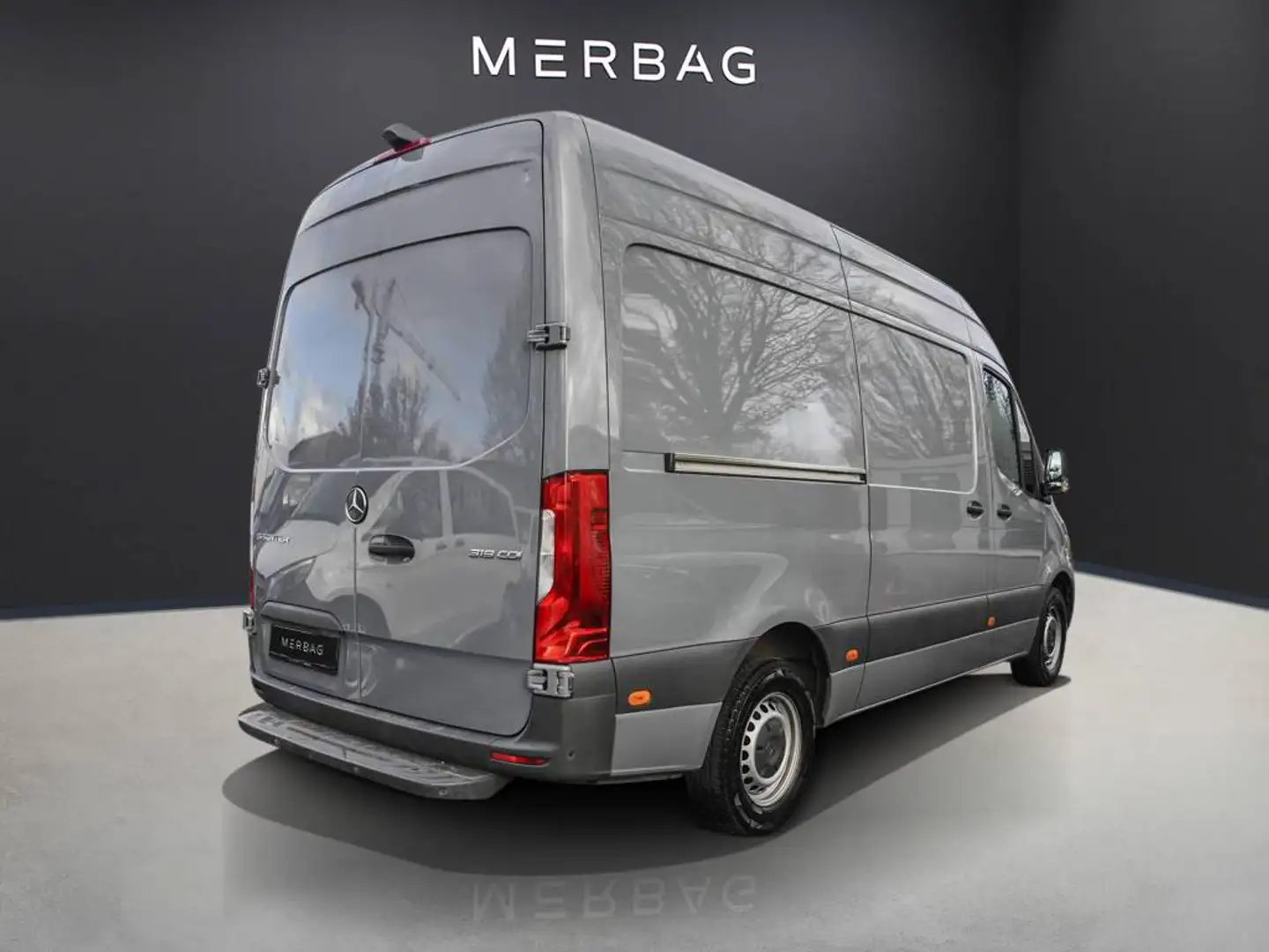 Mercedes-Benz Sprinter 319 CDI 360° Kamera LED MBUX TEMPOMAT Gris - 2