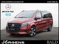 Mercedes-Benz V 250 STYLE L+4x4+MULTIBEAM+AHK2,5T+7SITZE+STHZG Rot - thumbnail 1