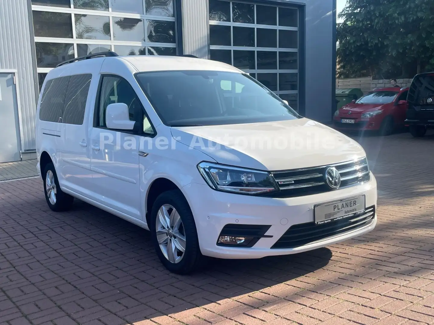 Volkswagen Caddy Maxi 1.Hand 4M DSG Xenon HU/AU Service neu Weiß - 1