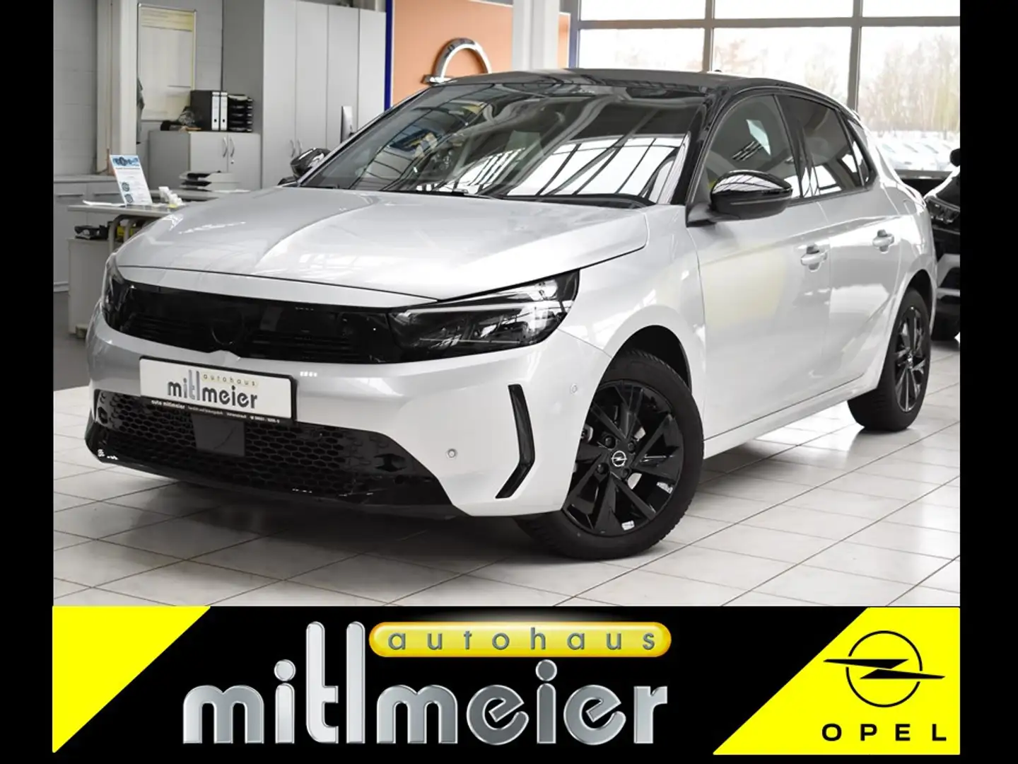 Opel Corsa F 1.2T GS. AUTOMATIK NAVI ACC Klimaaut.SHZ Silber - 1