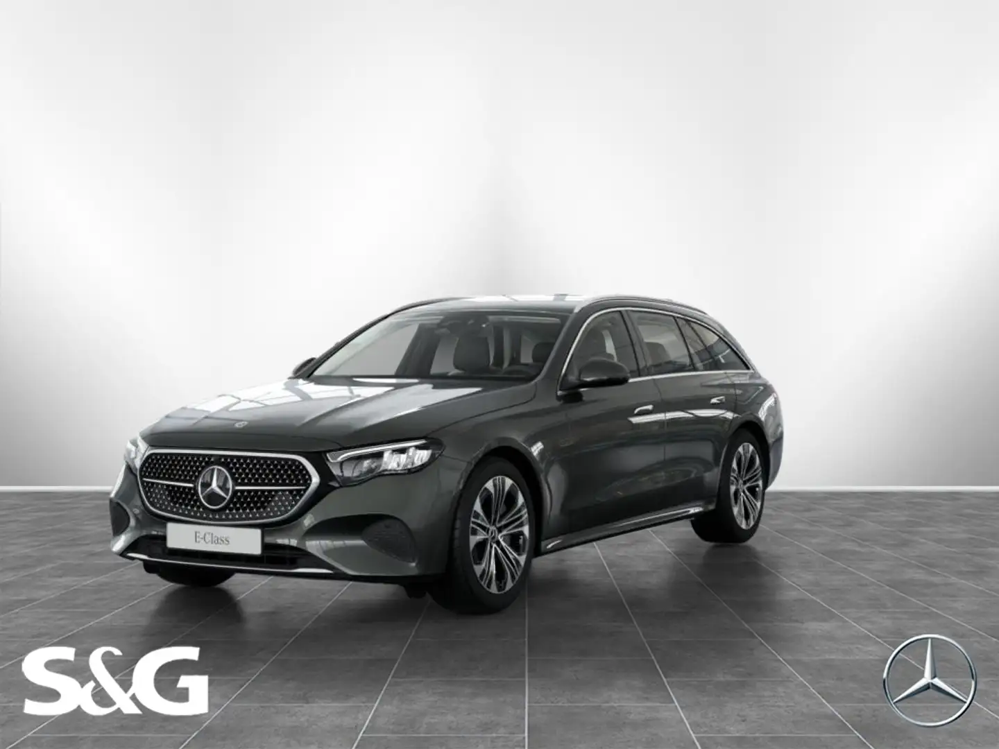 Mercedes-Benz E 300 e T AHK+TOTWINKEL+KAMERA+CARPLAY+LED+19" Grau - 1