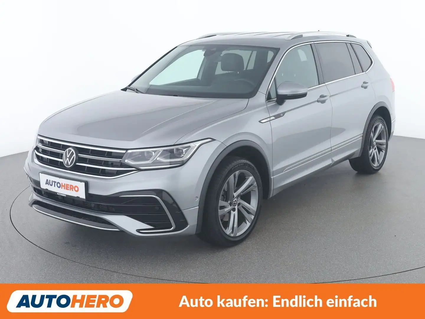 Volkswagen Tiguan Allspace 2.0 TDI R-Line 4Motion Silber - 1