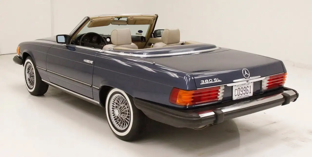 Mercedes-Benz 380 SL Convertible, foto 8