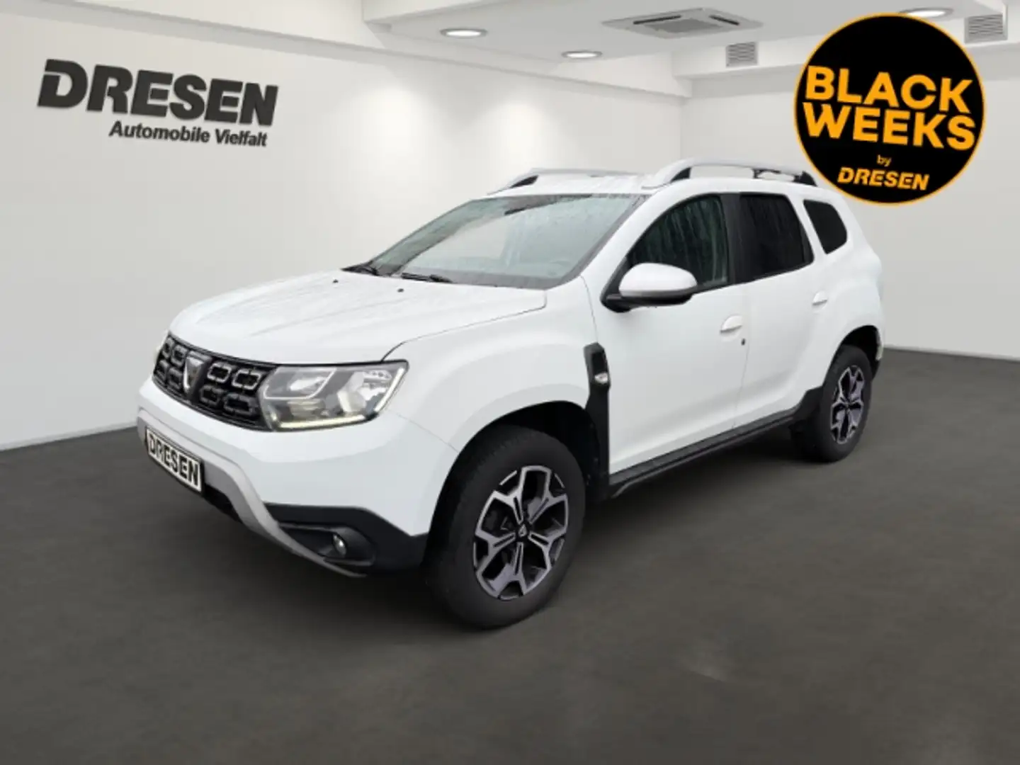 Dacia Duster Prestige 2WD Navi+DAB+SHZ+Rückfahrkamera+PDC+Berga Weiß - 1