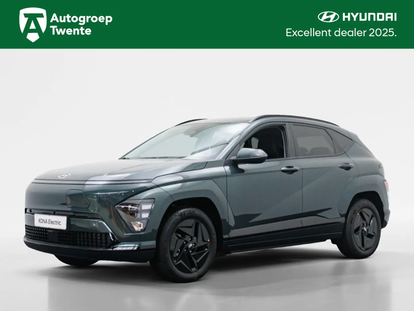 Hyundai KONA Electric 64,8 kWh Pure Edition | Navigatie | Parke Groen - 1
