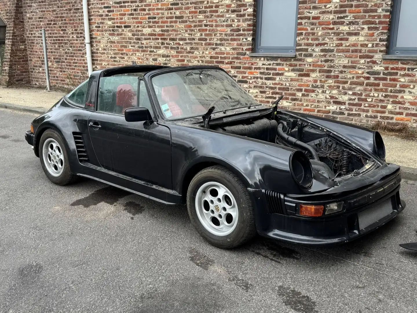 Porsche 911 Targa 2.4 (Mot 2.7) Zwart - 2