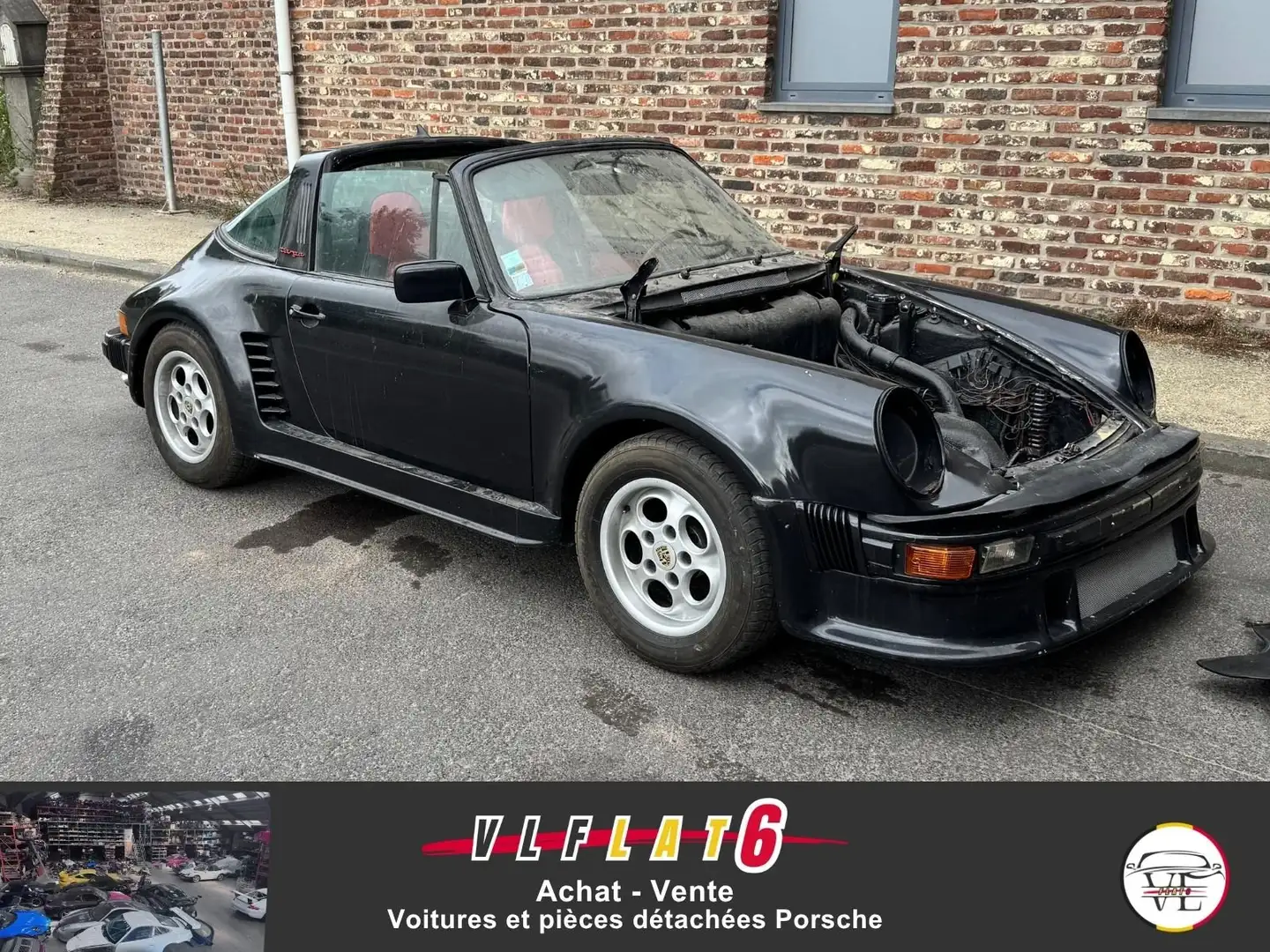 Porsche 911 Targa 2.4 (Mot 2.7) Zwart - 1