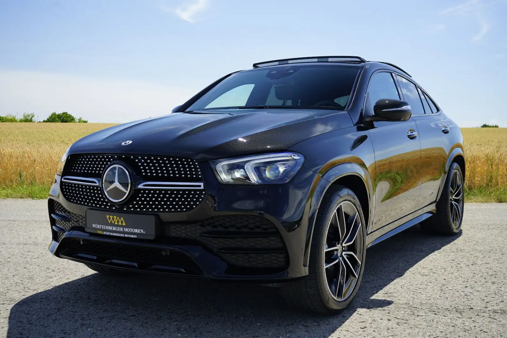 Mercedes-Benz GLE 400 d 4Matic Coupe*AMG*PANO*NIGHT*HuD*"22*AHK Noir - 1