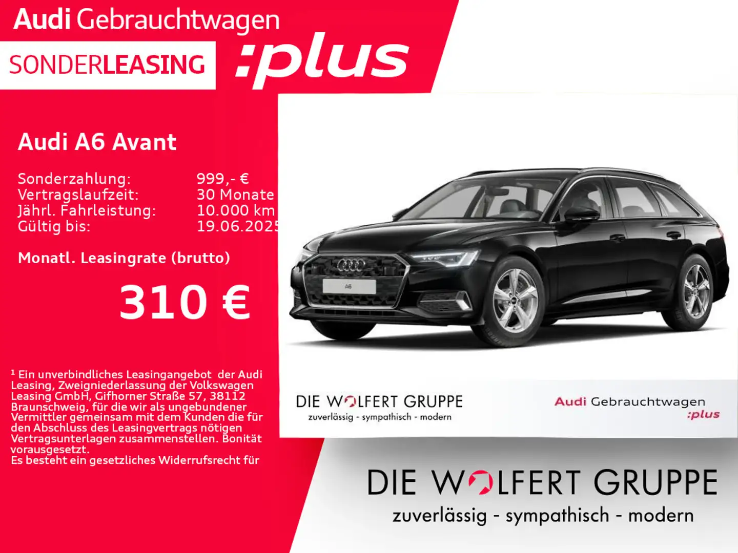 Audi A6 advanced 45 TFSI S tronic ACC*360°*AHK Schwarz - 1