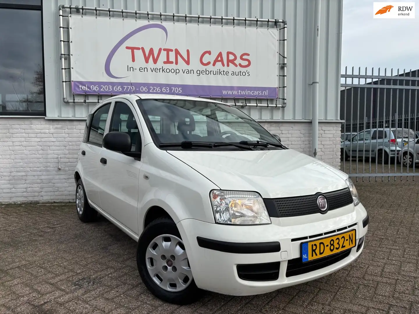 Fiat Panda 1.2 Emotion Airco Wit - 1