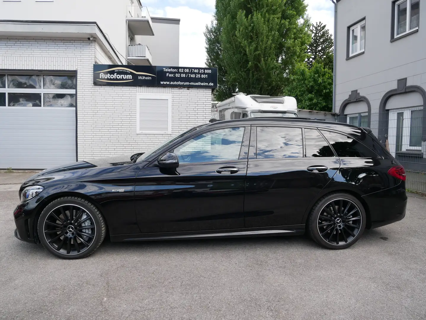 Mercedes-Benz C 43 AMG C 43 T AMG 4Matic Pano Burm LED KeyGo Widescre.Kam Noir - 2