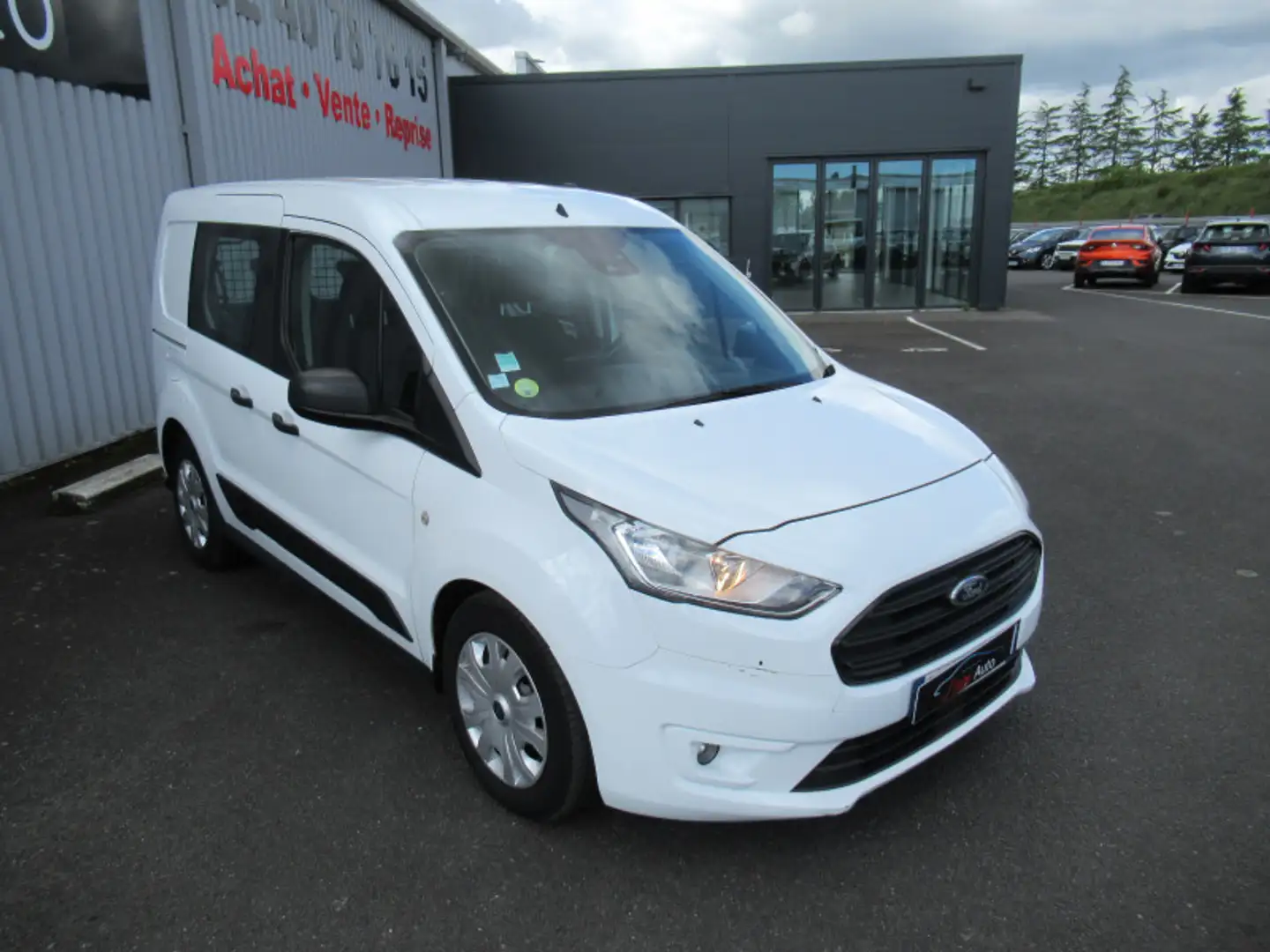 Ford Transit Connect L1 1.5 TD 100CH STOP\u0026START CABINE APPROFONDIE Blanc - 2