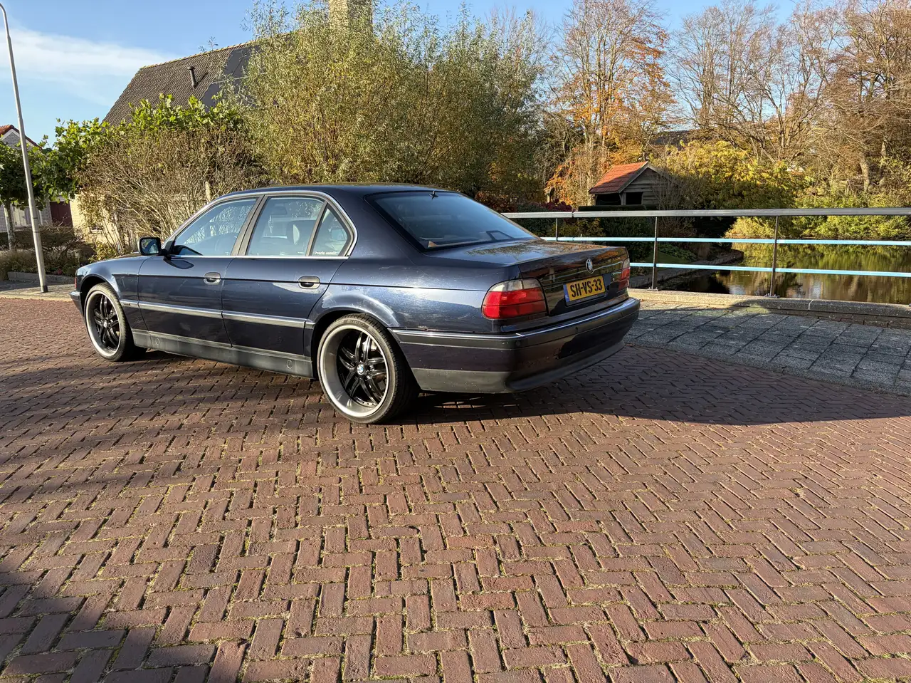 BMW 728i E38 Aut CC Breyton 97 Oriëntblau Leer Nav APK, foto 12