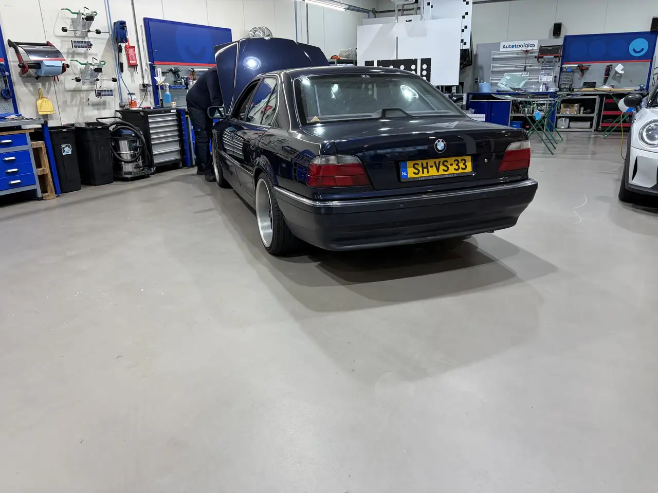 BMW 728i E38 Aut CC Breyton 97 Oriëntblau Leer Nav APK, foto 10