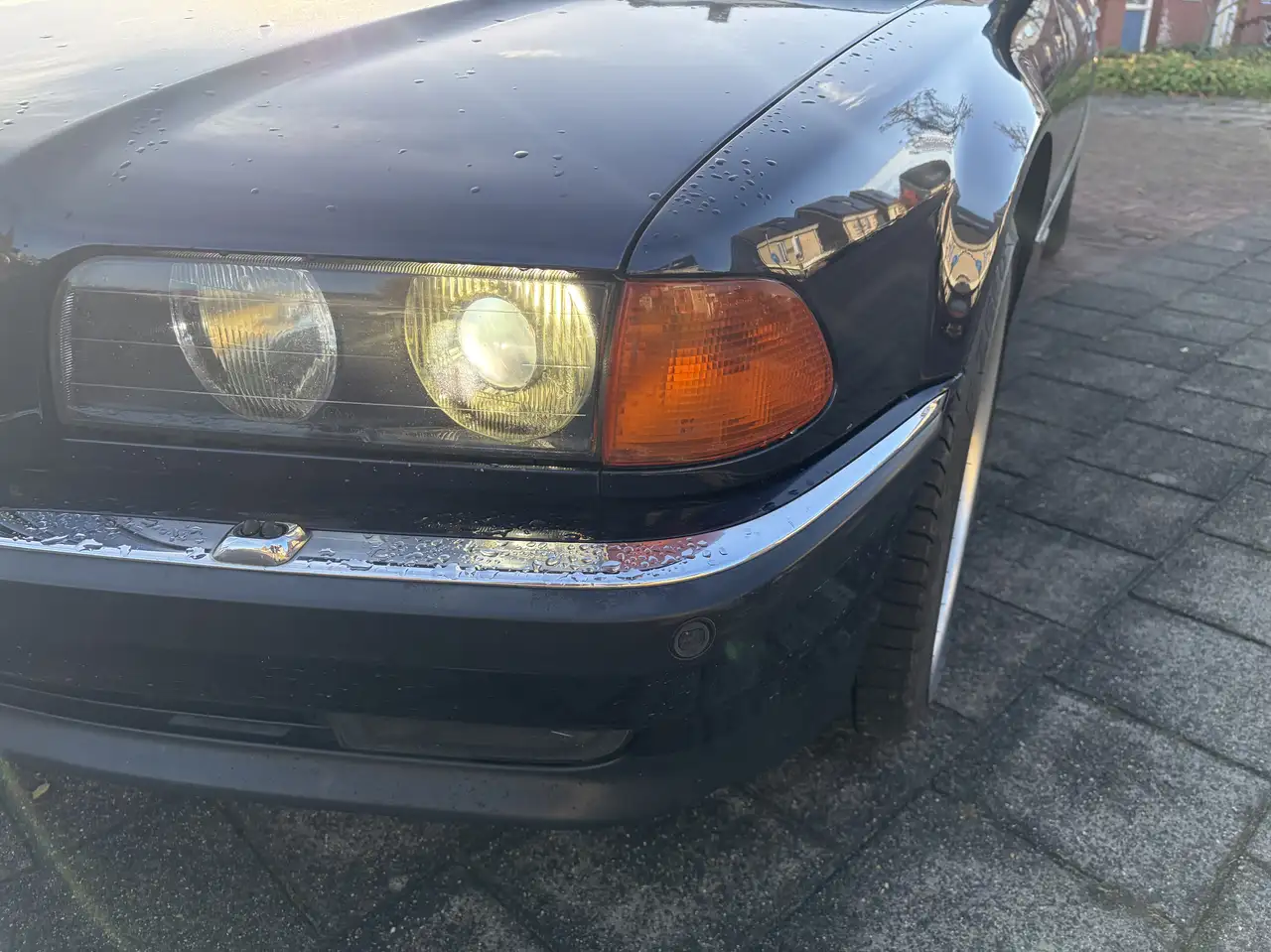 BMW 728i E38 Aut CC Breyton 97 Oriëntblau Leer Nav APK, foto 3