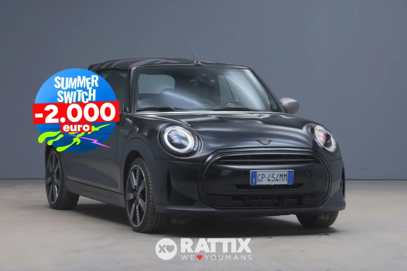 MINI Cooper Cabrio 1.5 136CV Cooper Yours Auto Nero - 1
