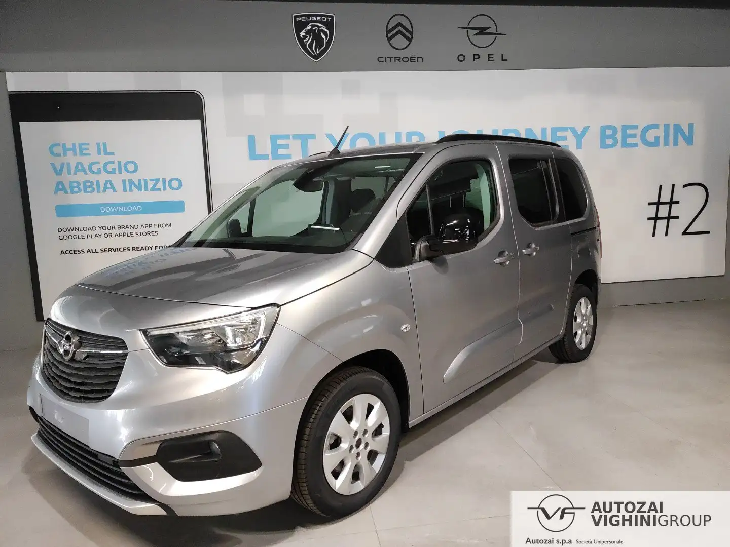 Opel Combo-e Life Combo Electric 50kWh L1 Elegance+ Grau - 1