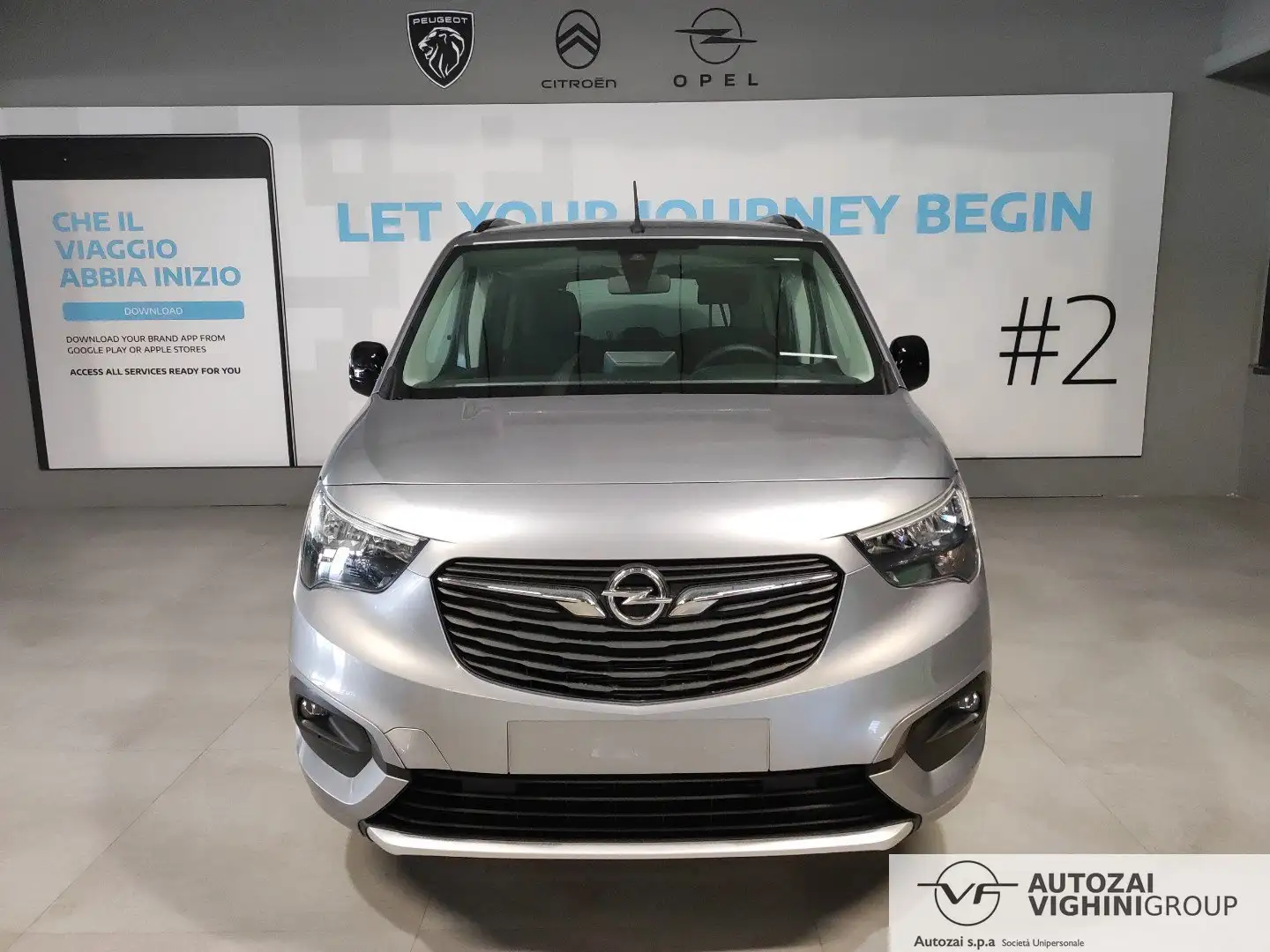 Opel Combo-e Life Combo Electric 50kWh L1 Elegance+ Grau - 2