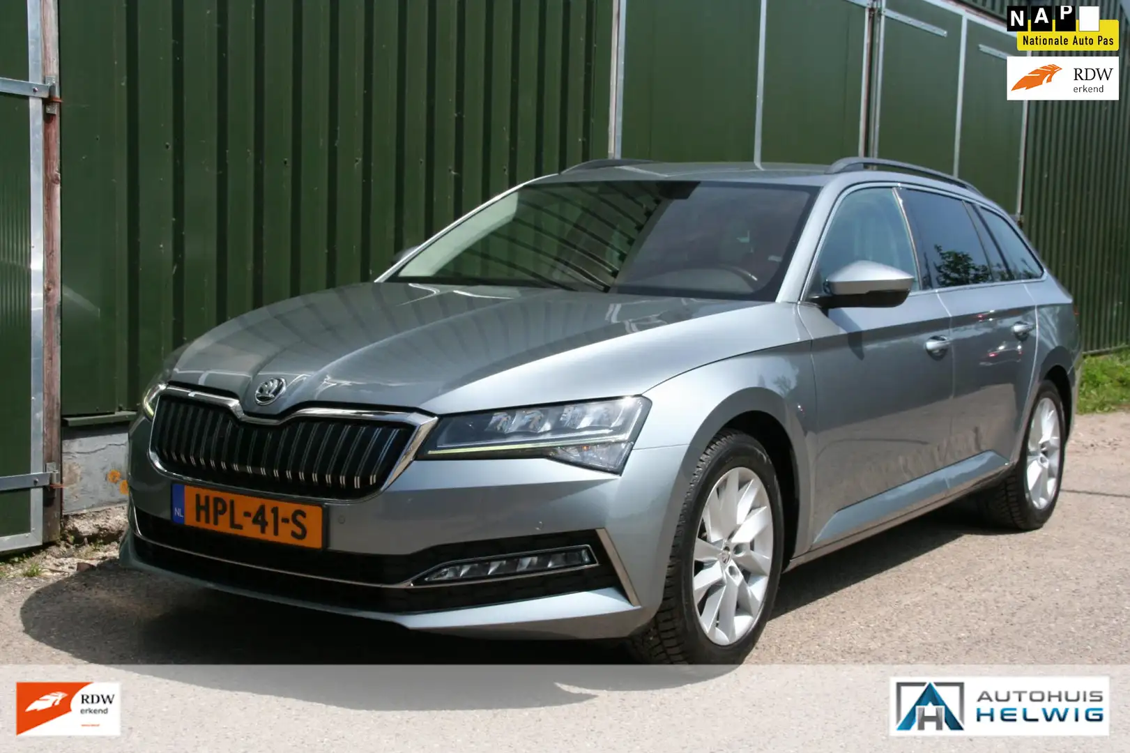 Skoda Superb Combi 1.4 TSI iV Business Edition Plus, LEER, NAVI Grijs - 1