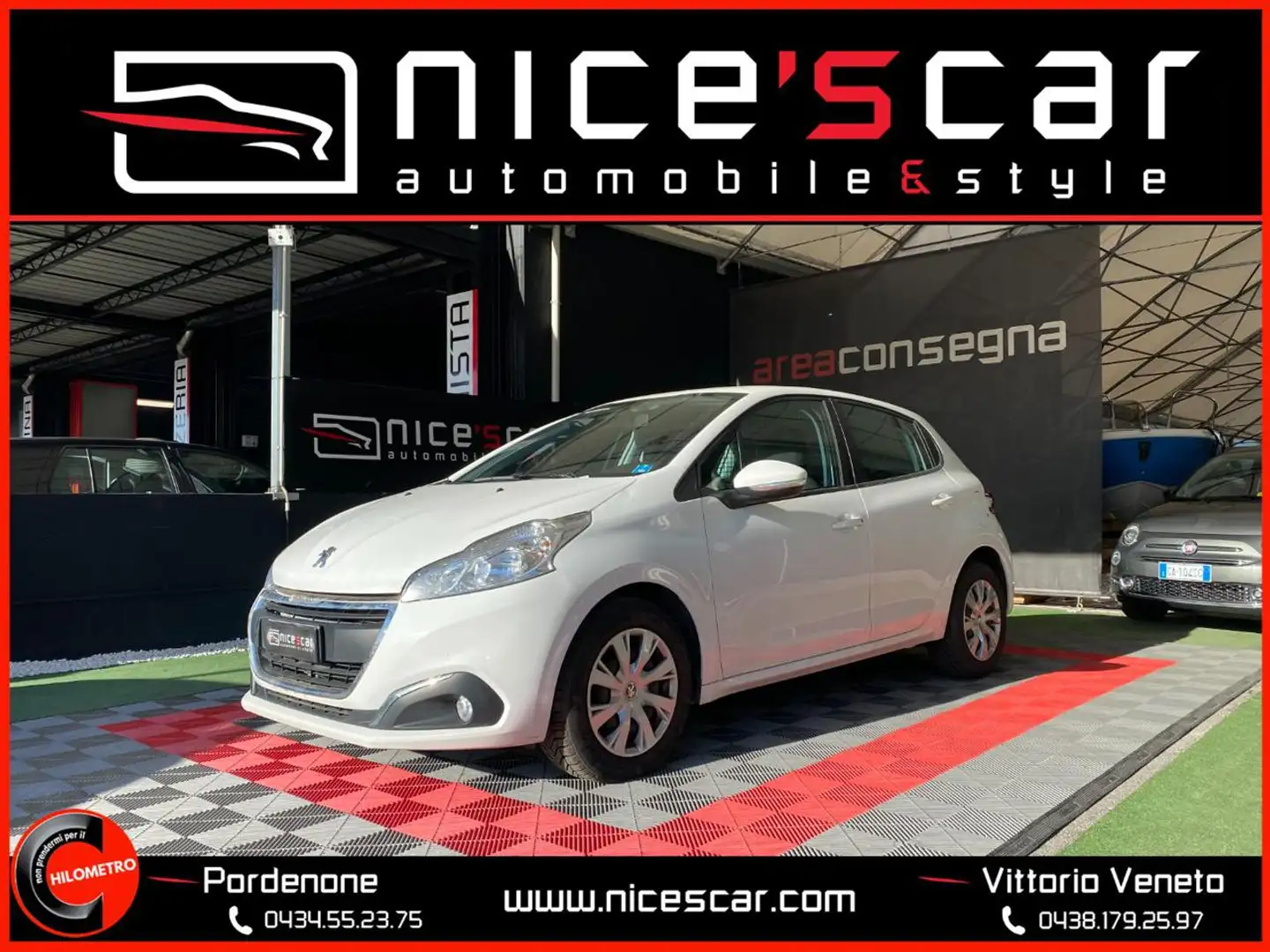 Peugeot 208 BlueHDi 100 S&S 5 porte Van Active * AUTOCARRO * Weiß - 1