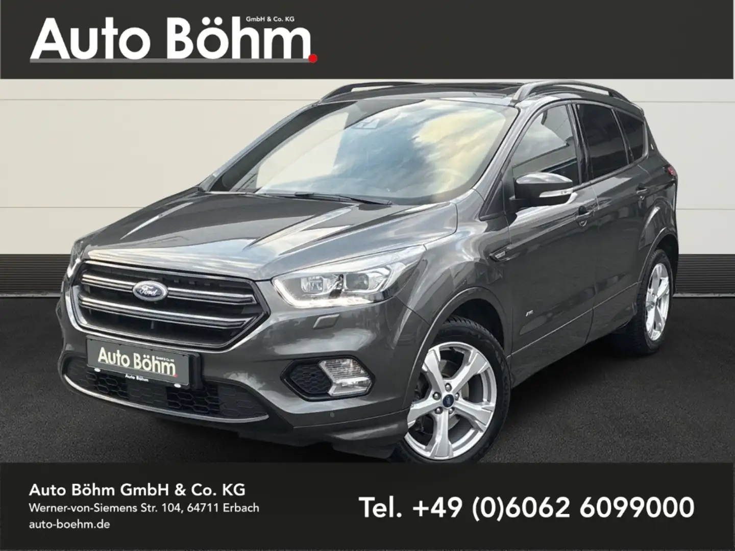 Ford Kuga ST-Line AWD+ACC+Pano+Kamera+Sony+Winter-P.+Navi+LE Gris - 1