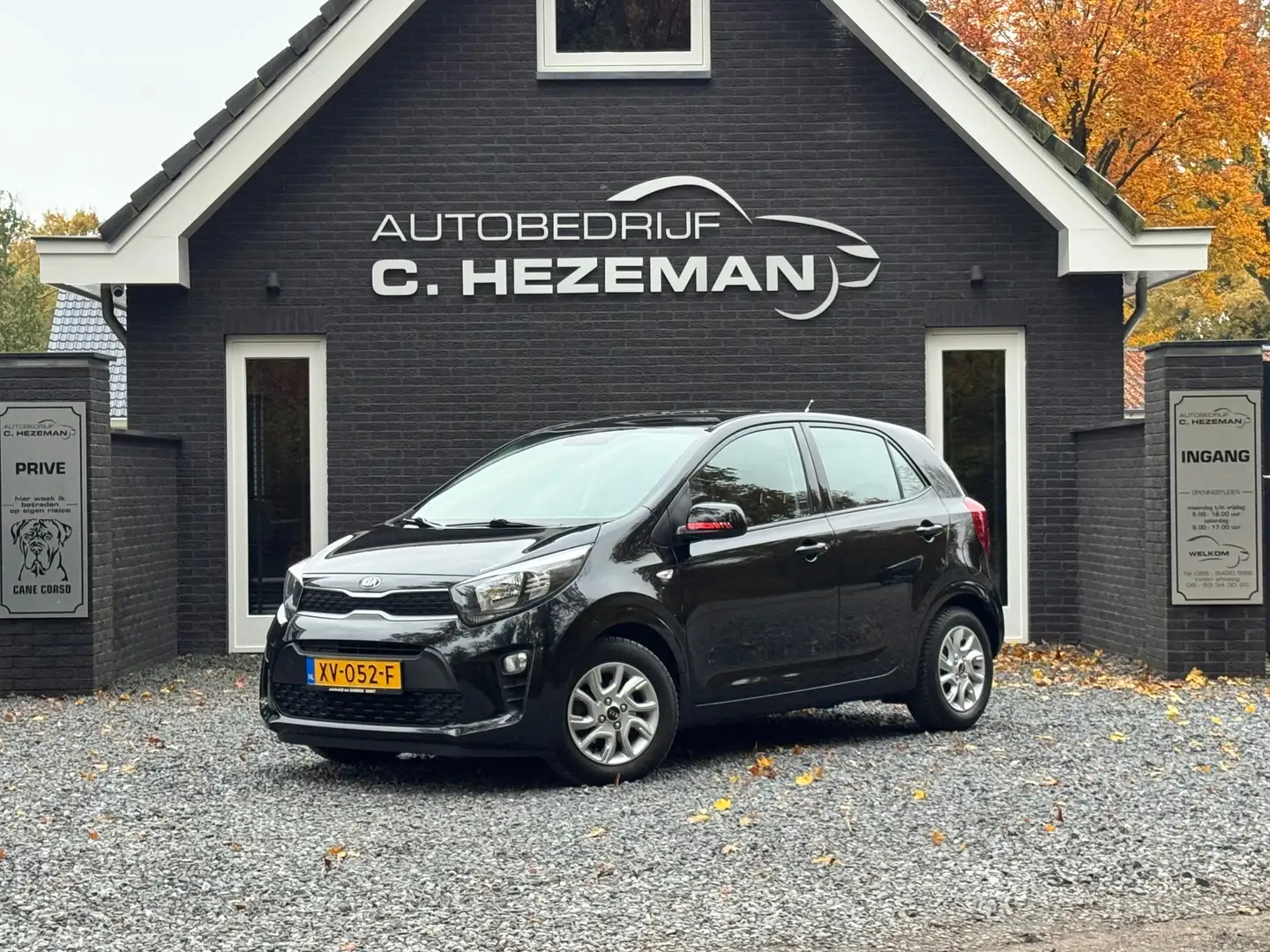 Kia Picanto 1.0 CVVT 2019 DEALER OH AUX USB 5 Deurs Airco Spor Zwart - 2