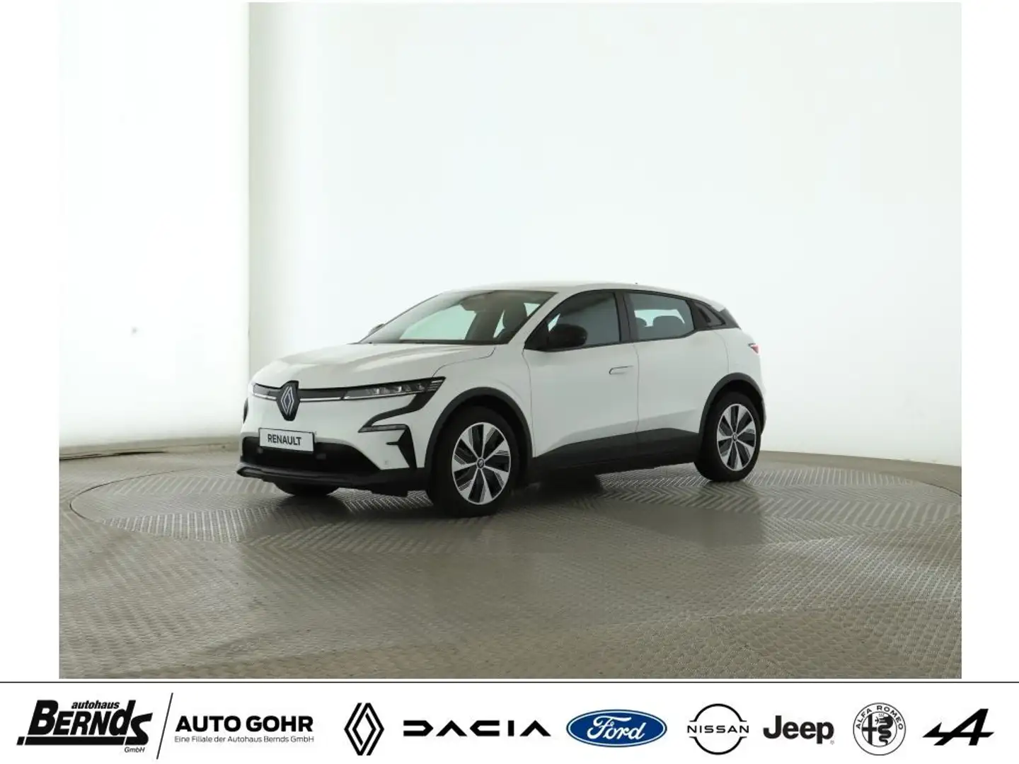 Renault Megane E-Tech EV60 130hp optimum charge Evolution WÄRMEPUMPE PDC Blanc - 1