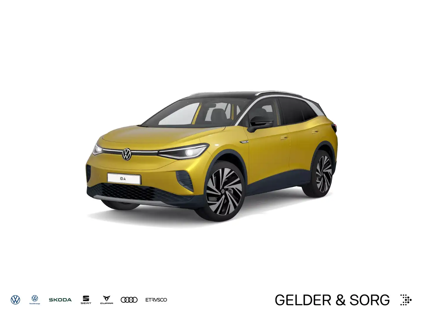 Volkswagen ID.4 Pro Performance AHK*Matrix*HuD*Pano*360° Gelb - 1