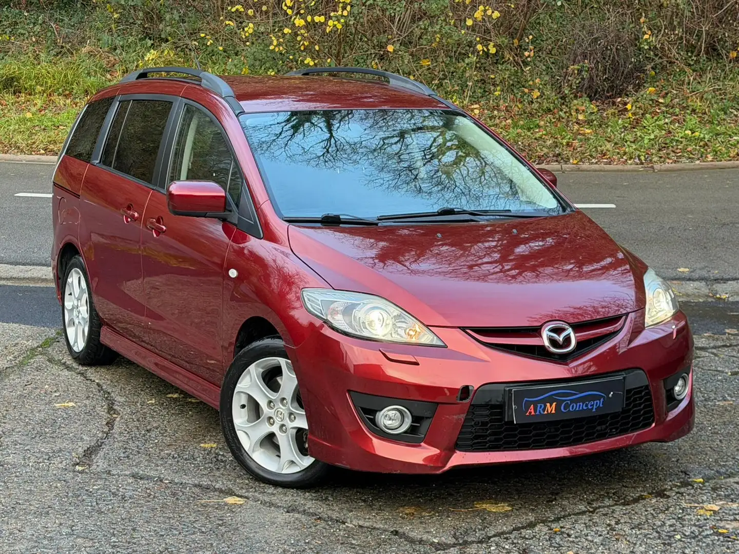 Mazda 5 5 2.0i essence 7pl AUTOMATIQUE cuir/xnon/garantie Rouge - 2