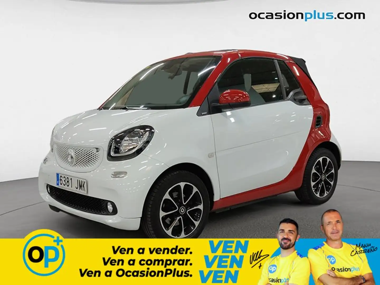 smart forTwo Cabrio 52 Passion Blanco - 1
