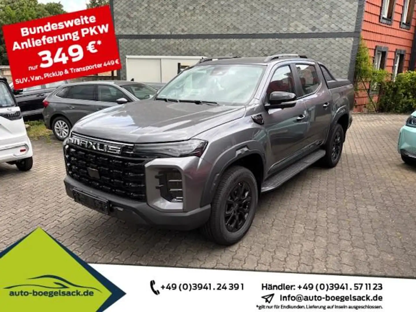 Maxus T60 MAX LUXURY+3.5t AHK MÖGLICH+ALLRAD+AUTOMATIK Grau - 1
