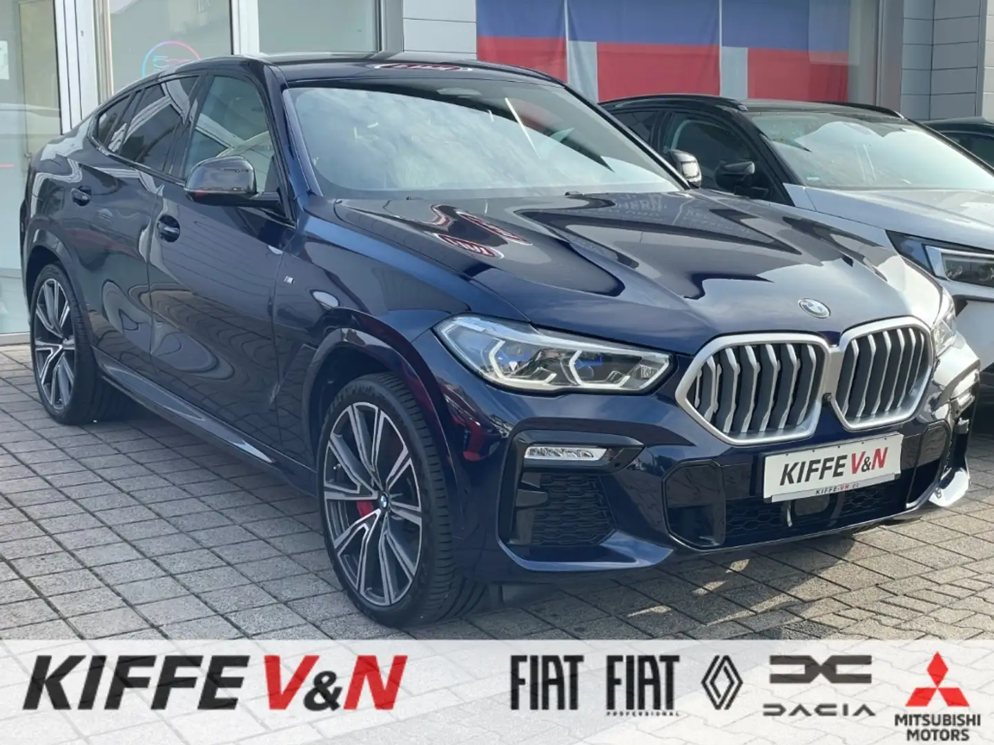 BMW X6 xDrive40d M SPORT INTEGRAL DAP CRYSTAL ICONIC Bleu - 1
