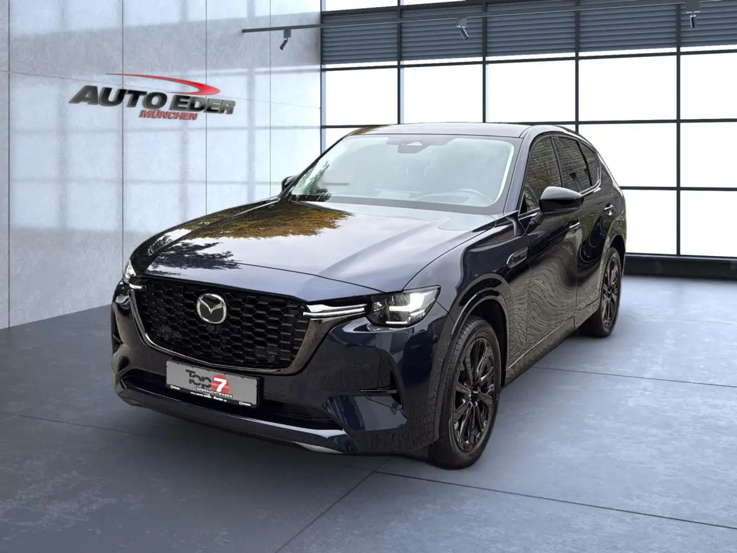 Mazda CX-60 Homura Hybrid AWD Bluetooth Head Up Display Bleu - 2