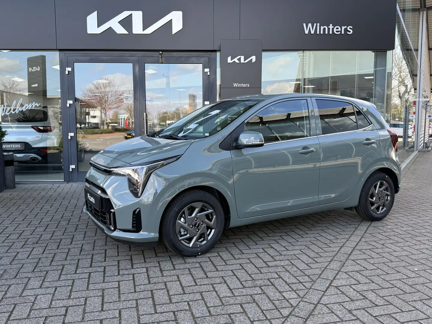 Kia Picanto 1.0 DPI DynamicPlusLine Nieuw uit voorraad leverba Groen - 1