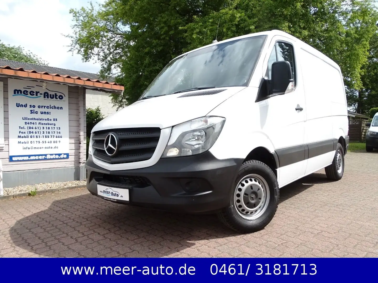 Mercedes-Benz Sprinter II KA 211 CDI RWD/Werkstatt/AHK/StHz Weiß - 1