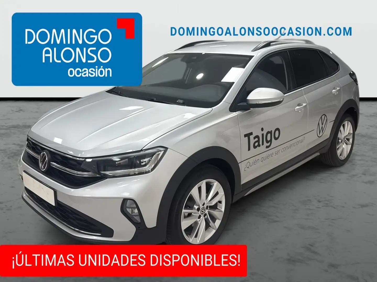 Volkswagen Taigo 1.0 TSI Más DSG 85kW Plateado - 1
