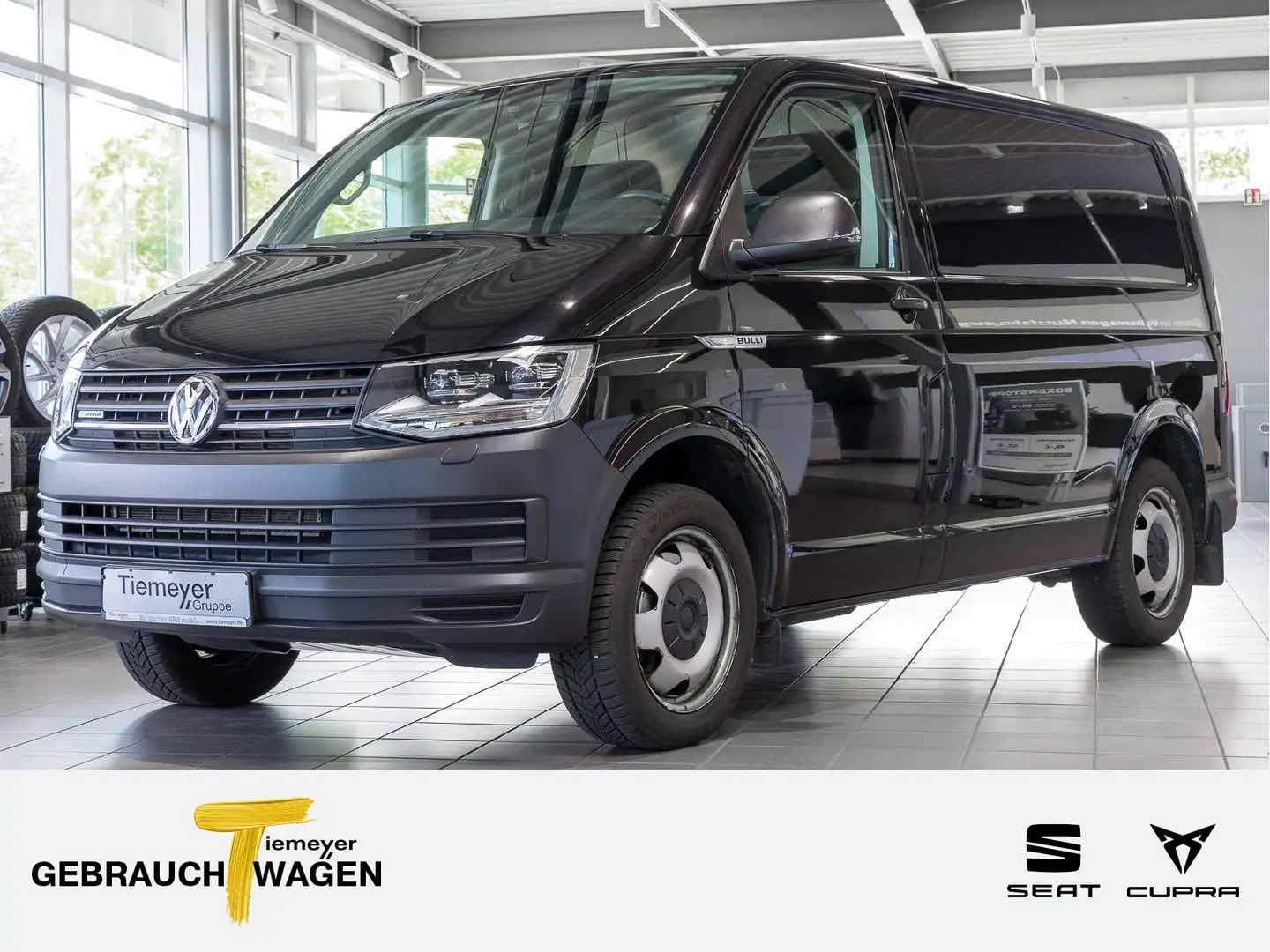 Volkswagen T6 Transporter TDI ALLRAD AHK NAVI LED Zwart - 1