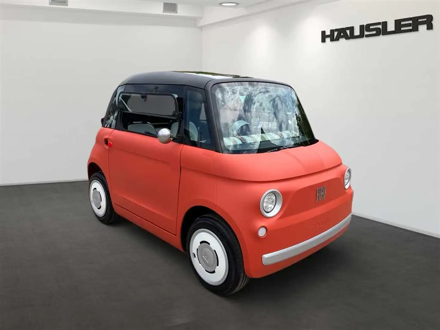 Fiat Topolino Corallo mit Glasdach sofort Verfügbar Rot - 2