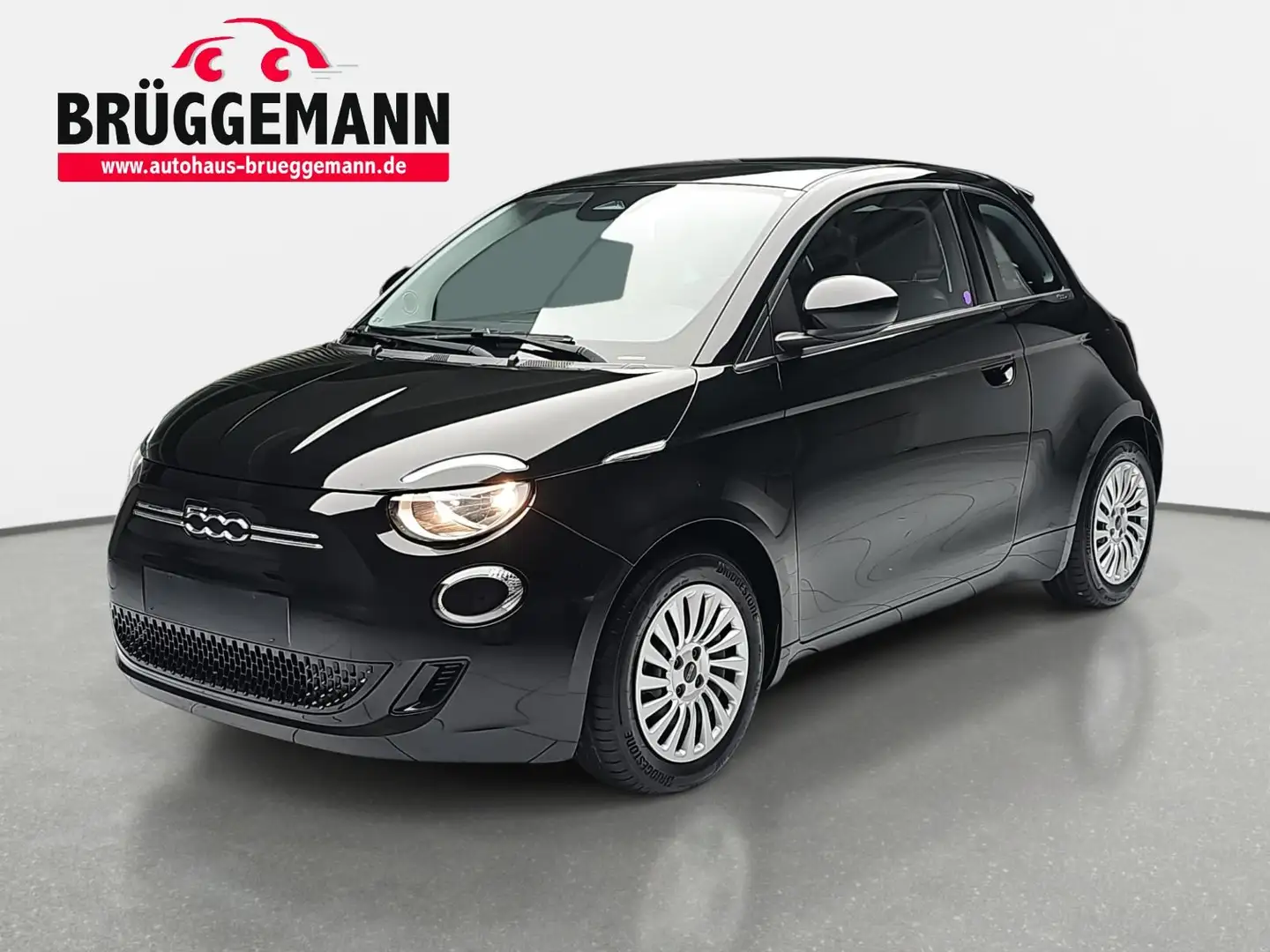 Fiat 500e 500E 23,8 KWH ACTION KLIMA MIT BATTERIE-ZERTIFIKAT Schwarz - 1