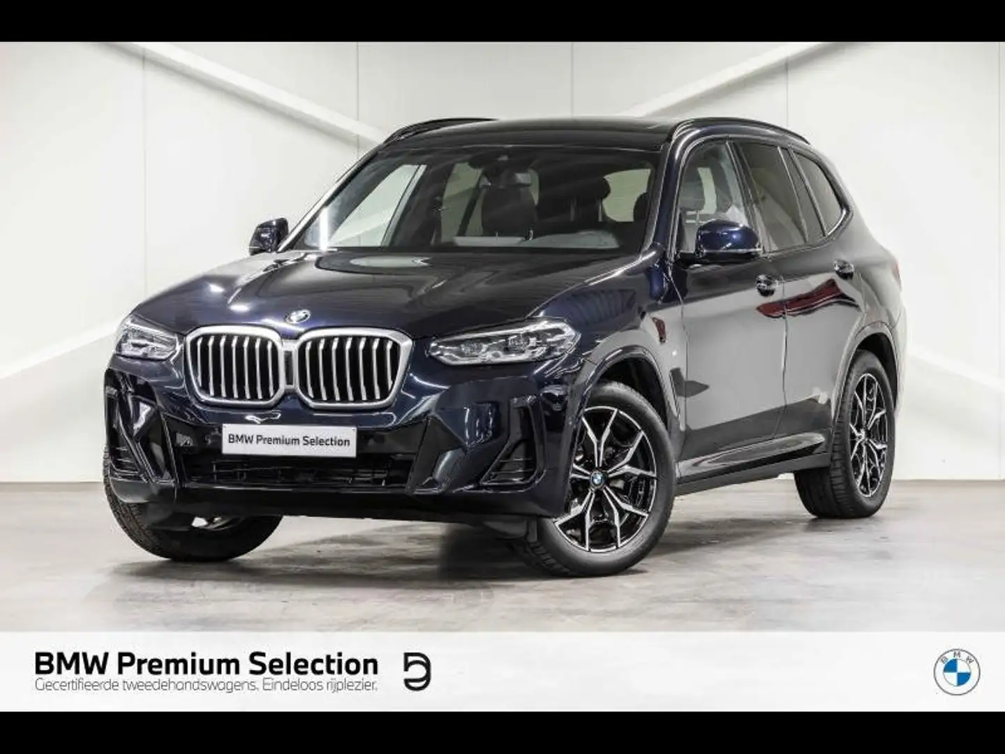 BMW X3 sDrive18dA M Sport Noir - 1