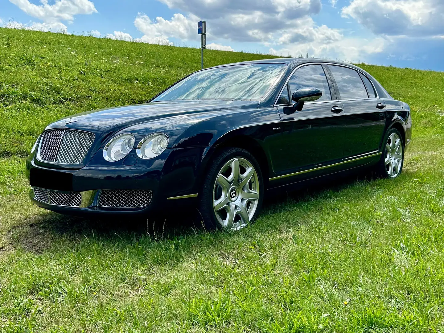 Bentley Flying Spur W12 Mulliner-Einzelanfertigung 1.Besitz Niebieski - 2