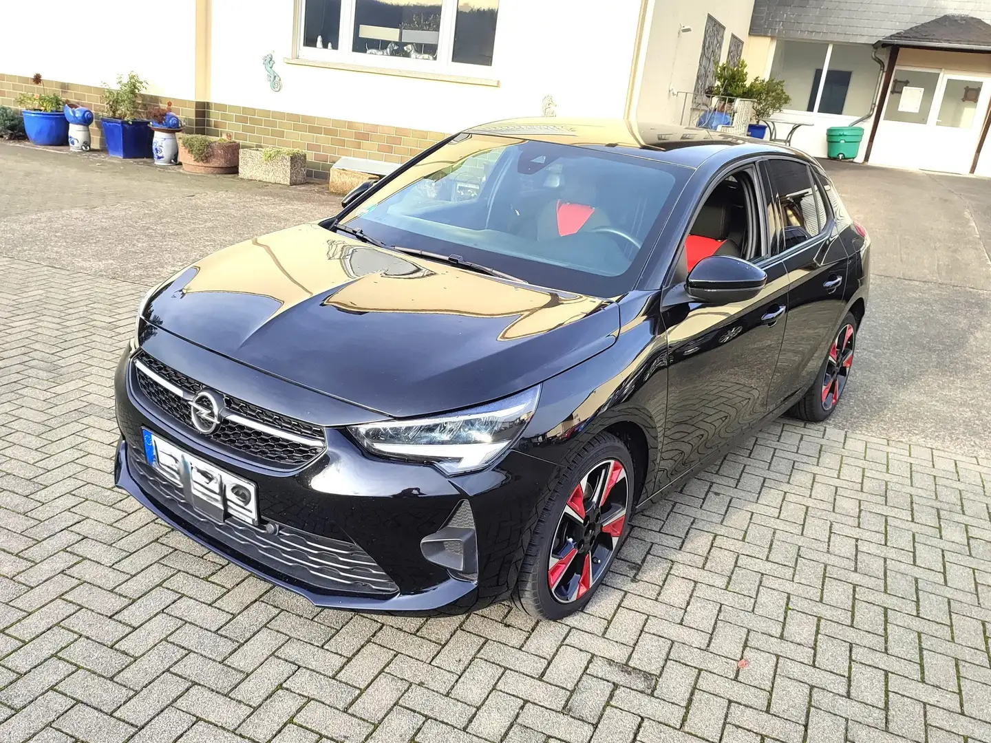 Opel Corsa SPORT 17* Alu GS **Digitaltacho ** 101PS Schwarz - 1