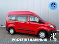 Ford Transit Custom 2.2 Rolstoel Voorin L1H2 Rolstoelbus Rood - thumbnail 13