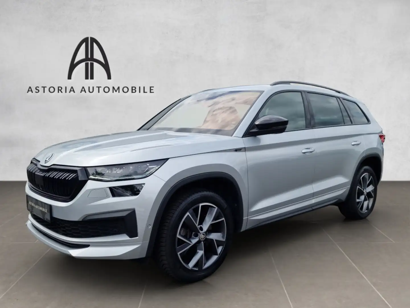 Skoda Kodiaq Sportline 4x4 Columbus Kamera Traveller + Plateado - 1