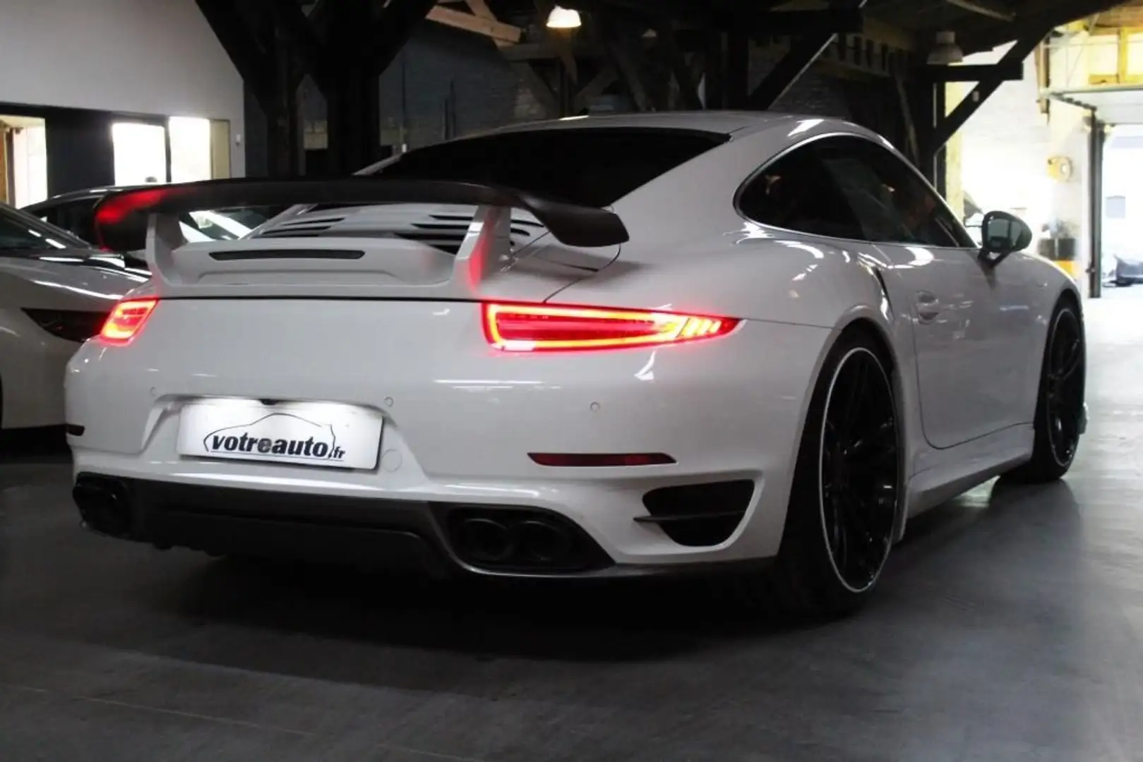 Porsche 911 (991) 3.8 TURBO S TECHART 620 Blanc - 2