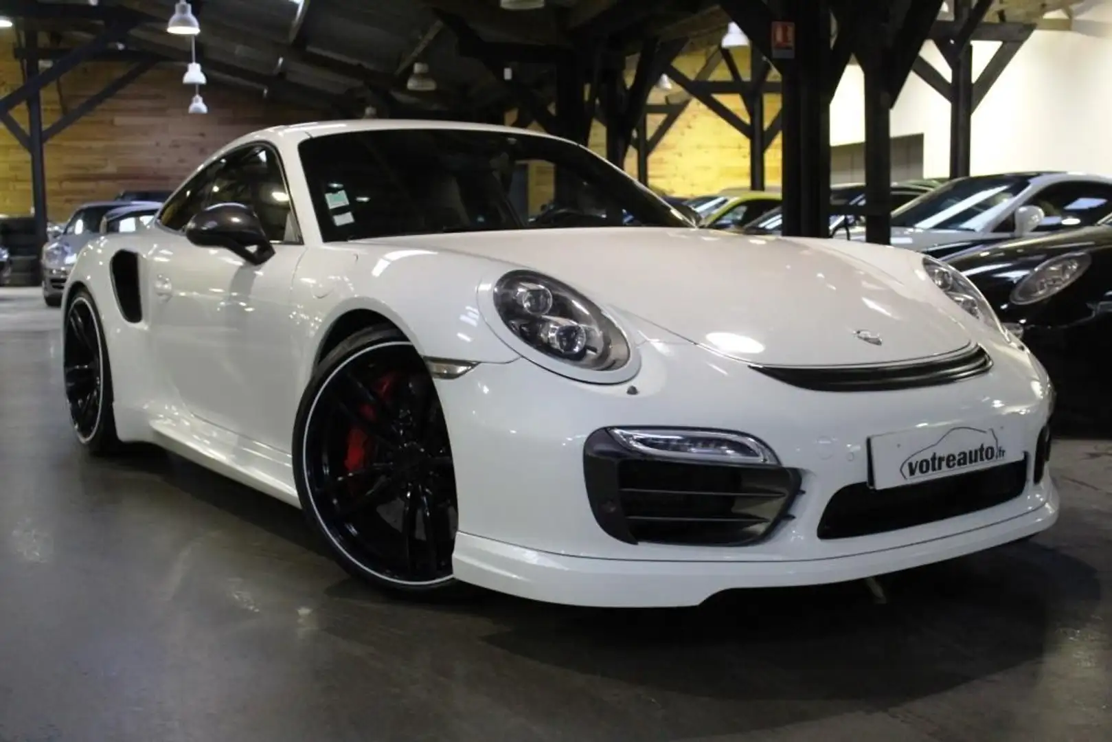 Porsche 911 (991) 3.8 TURBO S TECHART 620 Blanc - 1