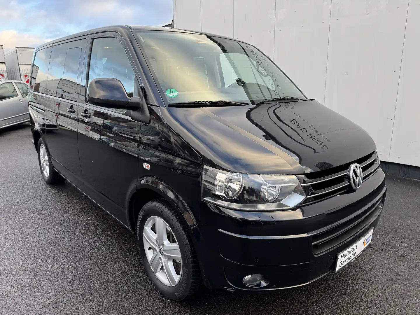 Volkswagen T5 Multivan Team 2,0 TDI | SCHECKHEFT| STH| TWA| Schwarz - 2